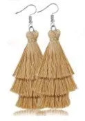 Wholesale Vintage Geometric Vines Wood Earrings