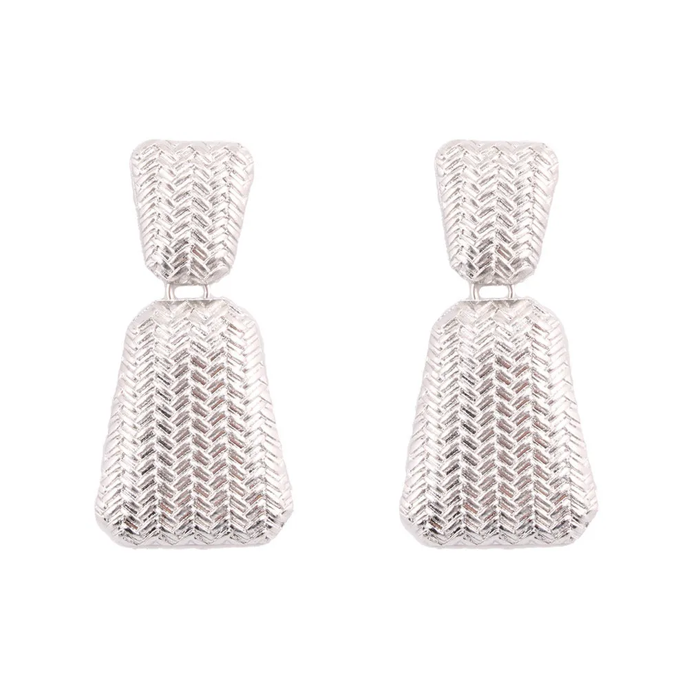 Wholesale Vintage Geometry Alloy Earrings