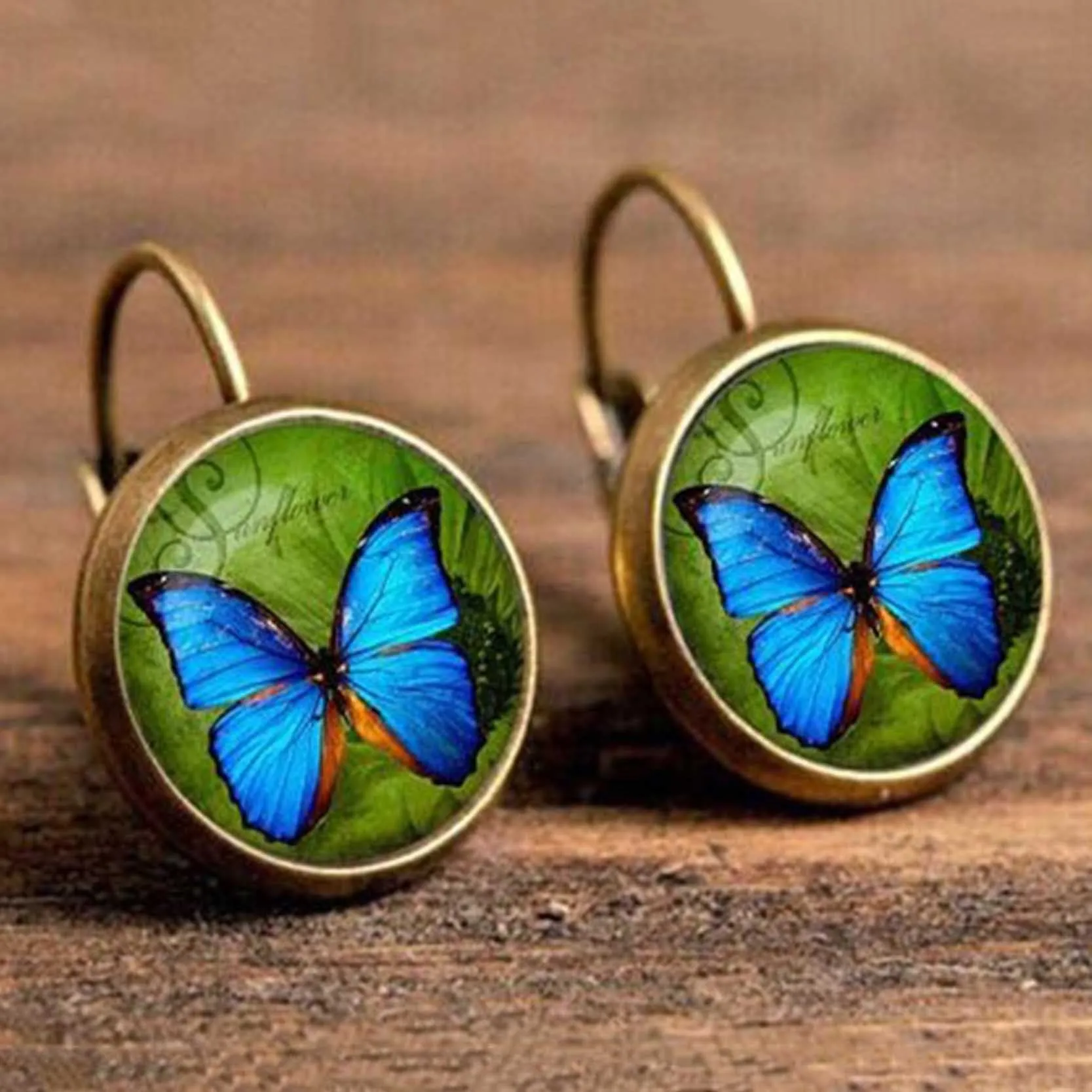 Wholesale Vintage Mandala Alloy Earrings