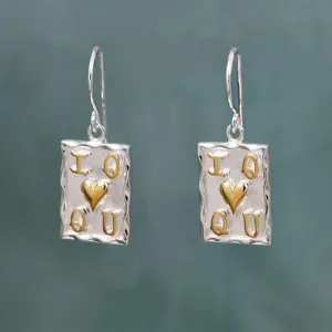 Wholesale Vintage Oil Dripping Poker Alloy Earrings