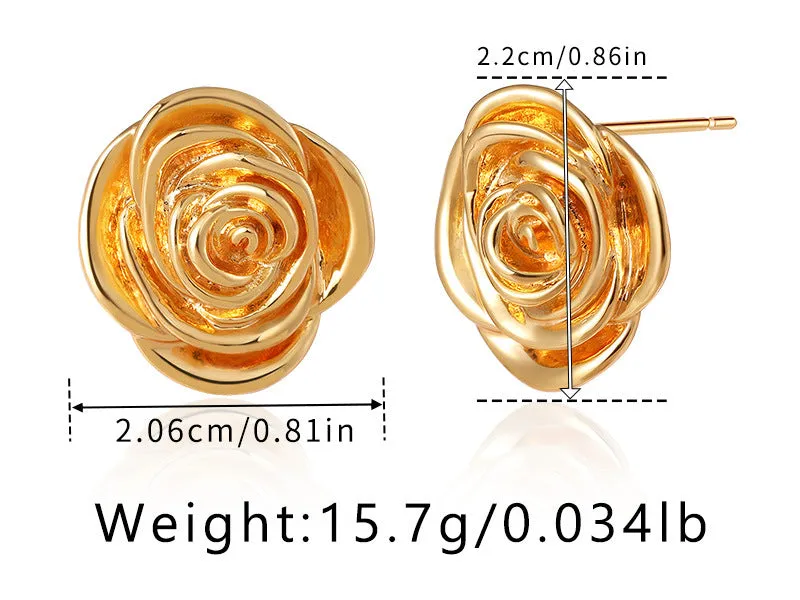 Wholesale Vintage Rose Earrings