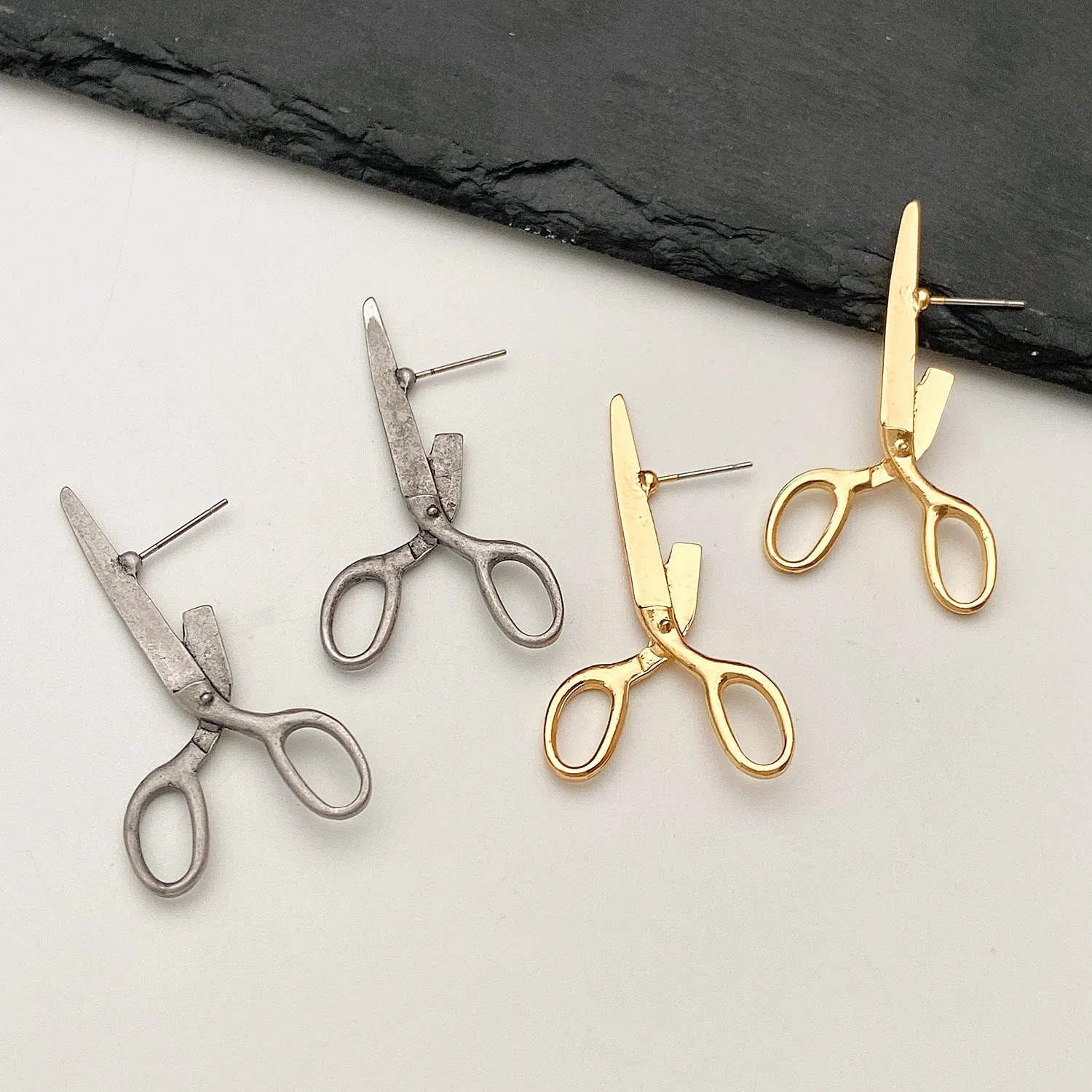 Wholesale Vintage Scissors Earrings