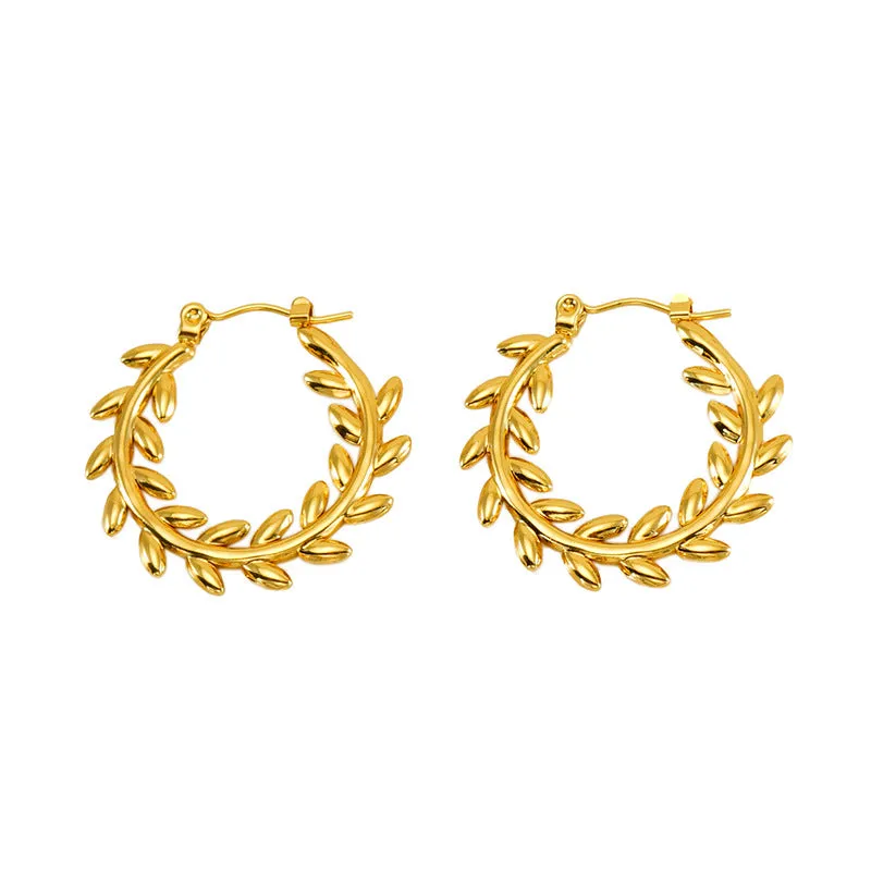 Wholesale Vintage Style Five-pointed Star Earrings
