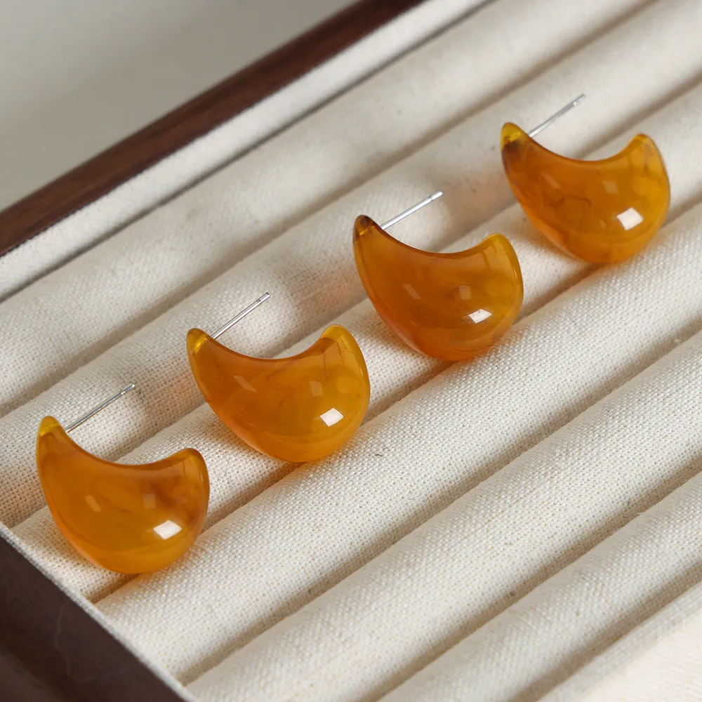 Wholesale Vintage Tear Drop Shaped Resin Earrings