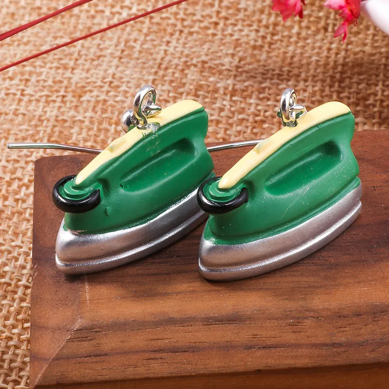Wholesale Vintage Telephone Tv Iron Radio Earrings