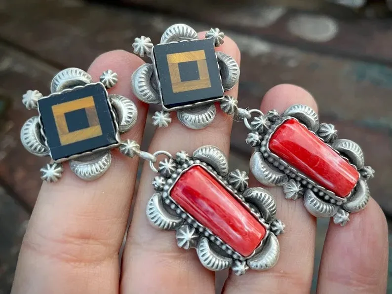Wholesale vintage Tibetan ethnic style alloy Earrings