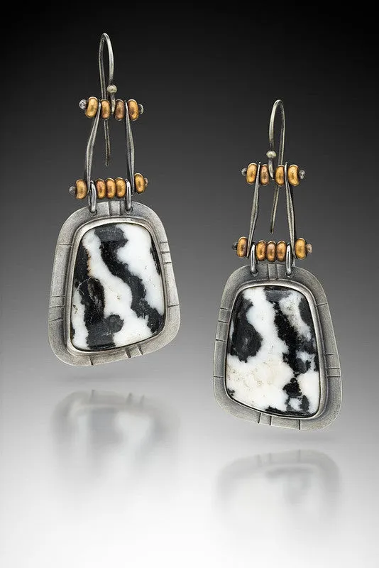 Wholesale Vintage Two Tone Alloy Earrings