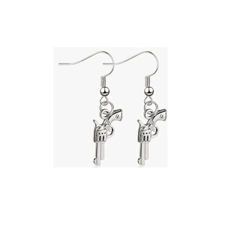 Wholesale Vintage Western Denim Alloy Earrings
