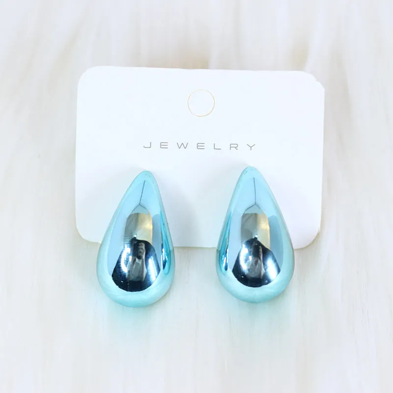 Wholesale Water Drop Acrylic Earrings