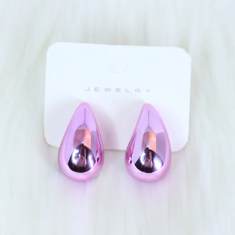 Wholesale Water Drop Acrylic Earrings