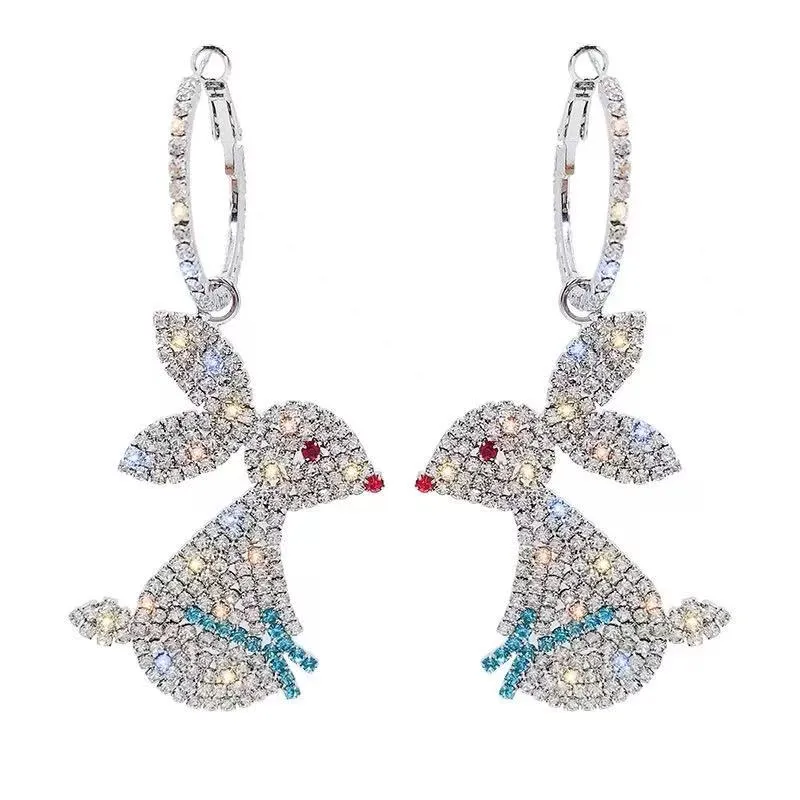 Wholesale Wholesale rabbit clip earrings
