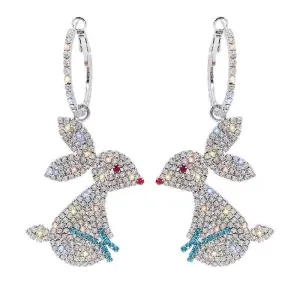 Wholesale Wholesale rabbit clip earrings