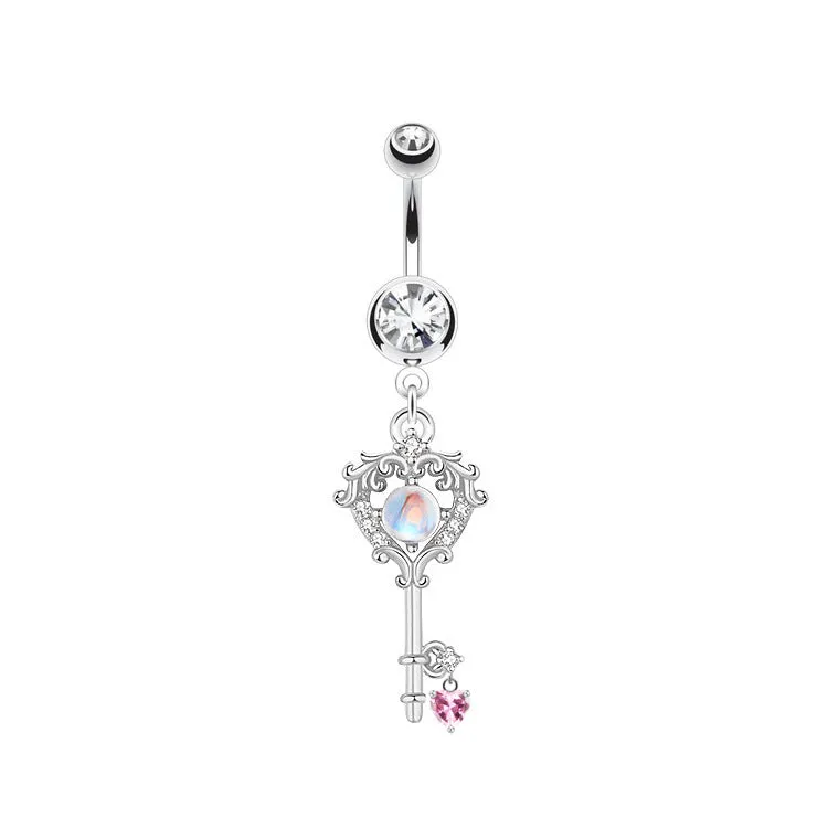 Wholesale Wing Key Navel Nail Nose Nail Nipple Ring Earring Butterfly Ear Bone Nail