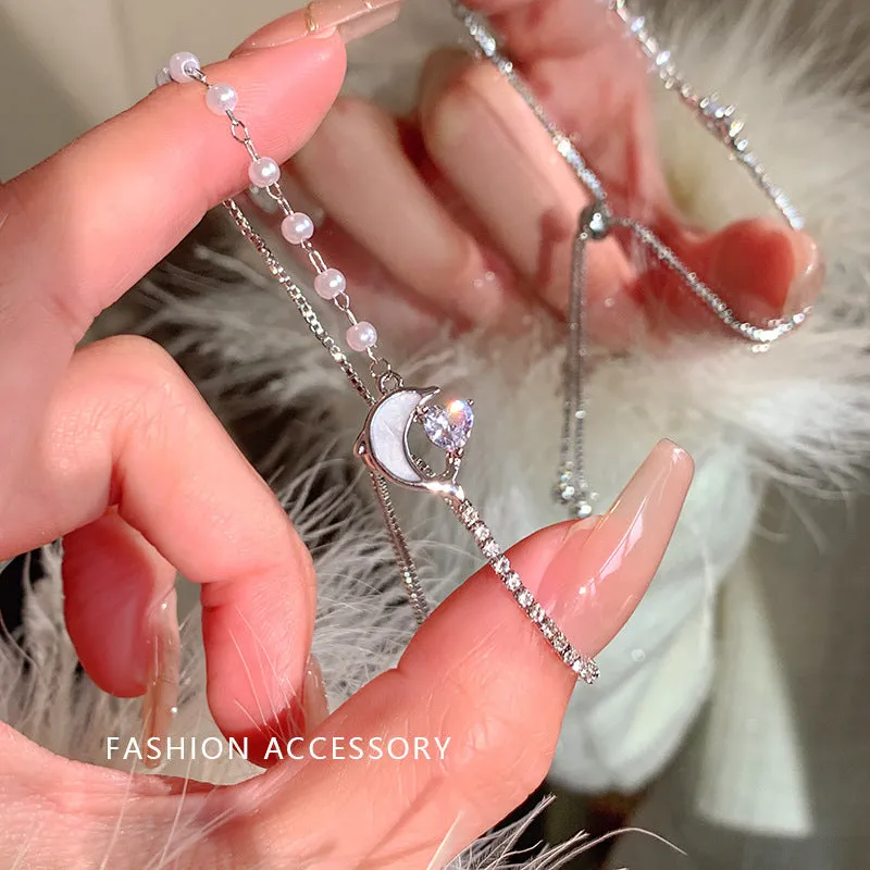 Wholesale Zircon bracelet full of diamonds super shiny