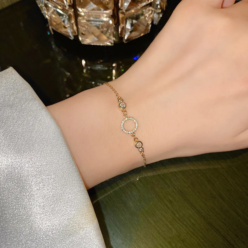 Wholesale Zircon bracelet full of diamonds super shiny