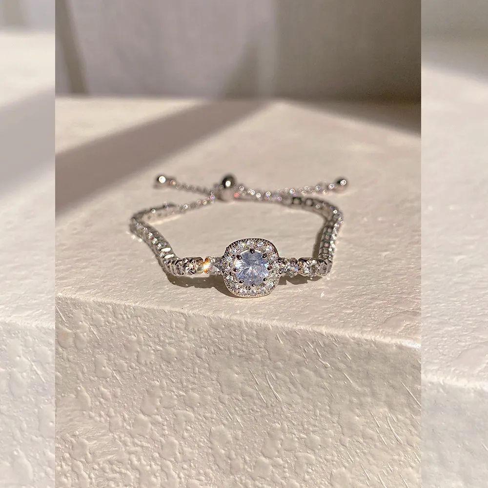 Wholesale Zircon bracelet full of diamonds super shiny
