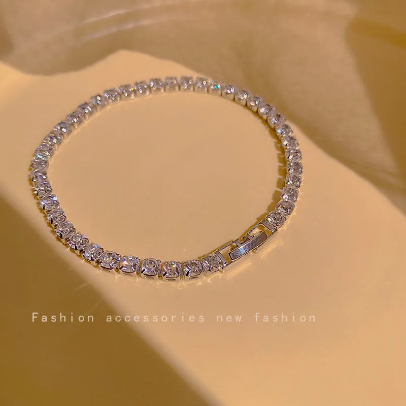 Wholesale Zircon bracelet full of diamonds super shiny