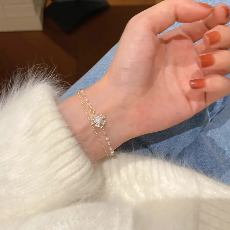 Wholesale Zircon bracelet full of diamonds super shiny