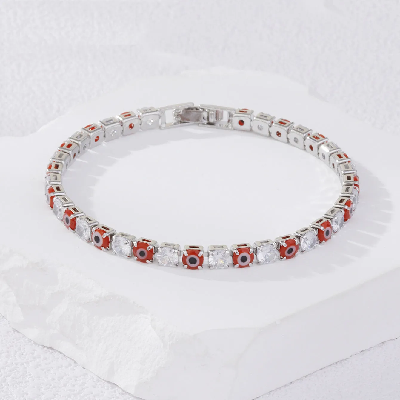 Wholesale Zircon bracelet round full diamond bracelet