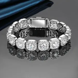 Wholesale Zirconia tennis bracelet men's jewelry