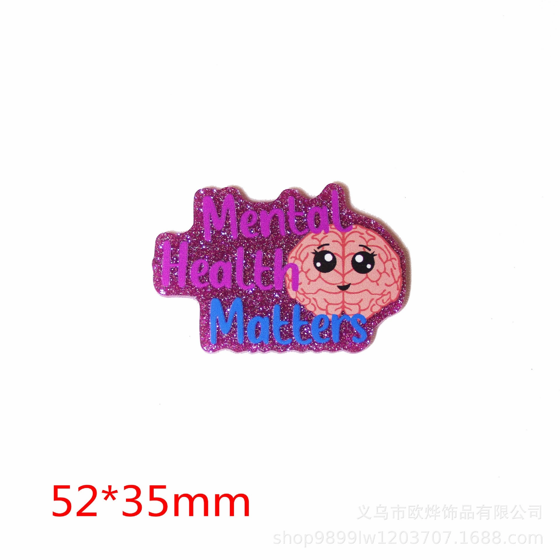 Wholesale 10pcs New loose powder cartoon organ medical rainbow bag acrylic cute DIY patch accessories