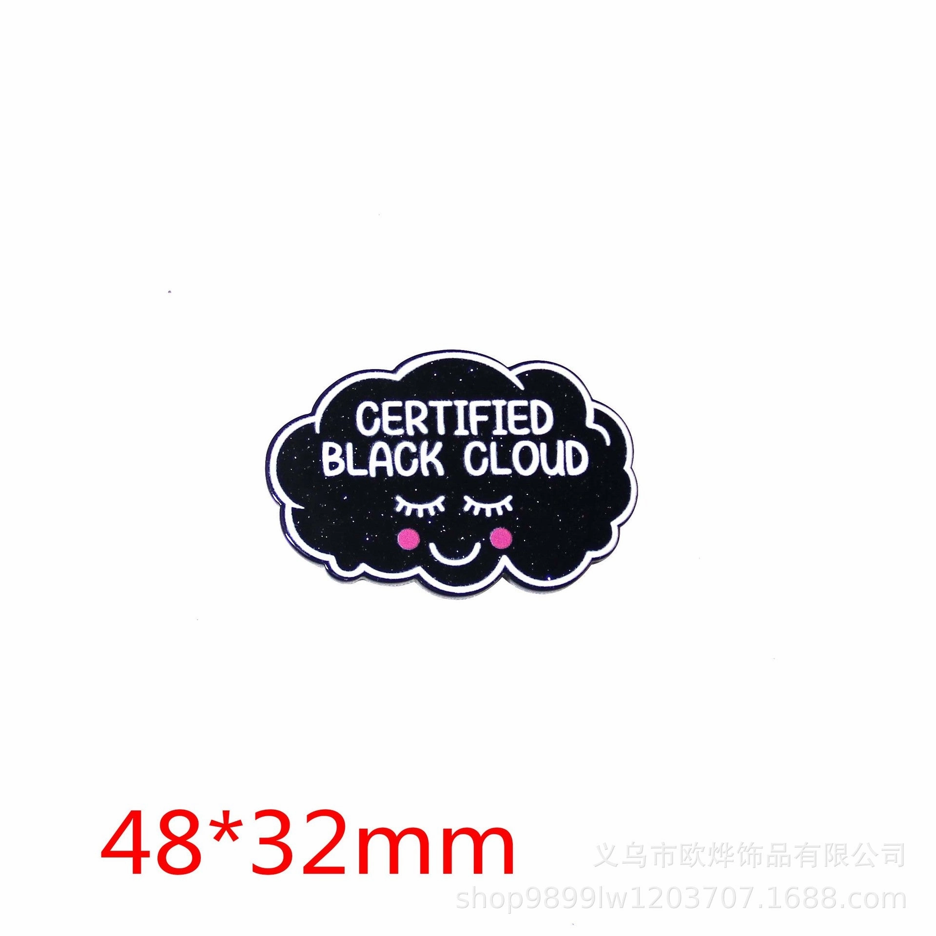 Wholesale 10pcs New loose powder cartoon organ medical rainbow bag acrylic cute DIY patch accessories