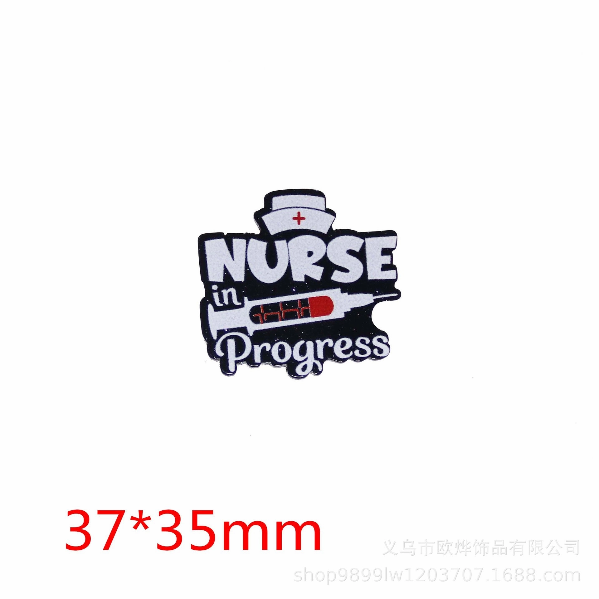 Wholesale 10pcs New loose powder cartoon organ medical rainbow bag acrylic cute DIY patch accessories