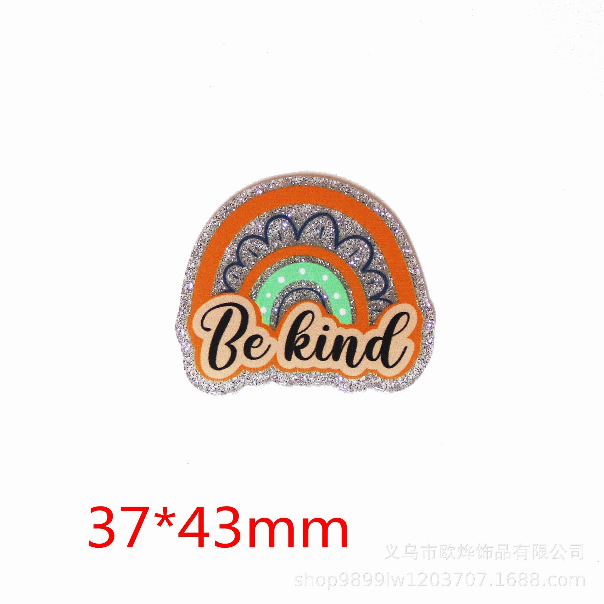 Wholesale 10pcs New loose powder cartoon organ medical rainbow bag acrylic cute DIY patch accessories