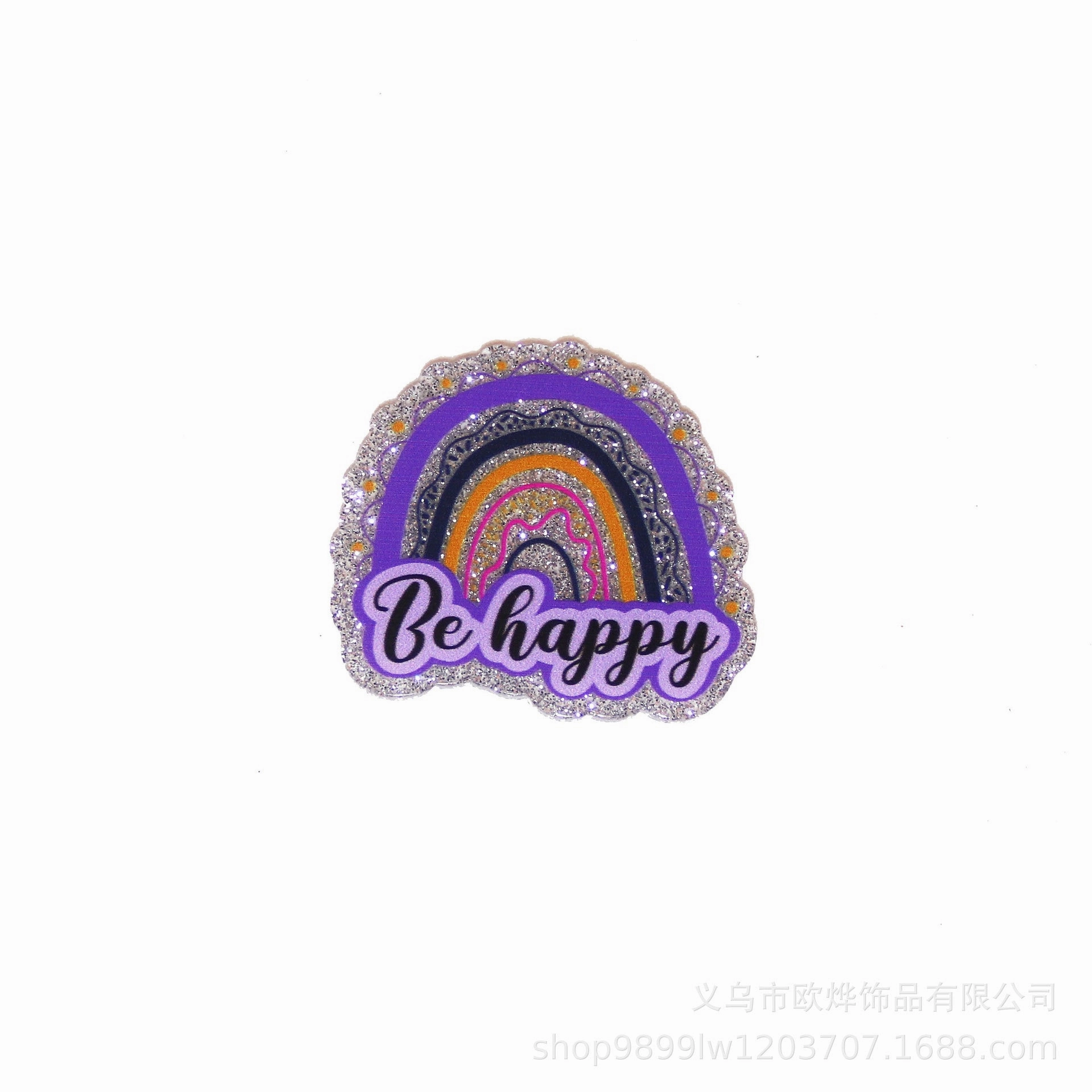 Wholesale 10pcs New loose powder cartoon organ medical rainbow bag acrylic cute DIY patch accessories
