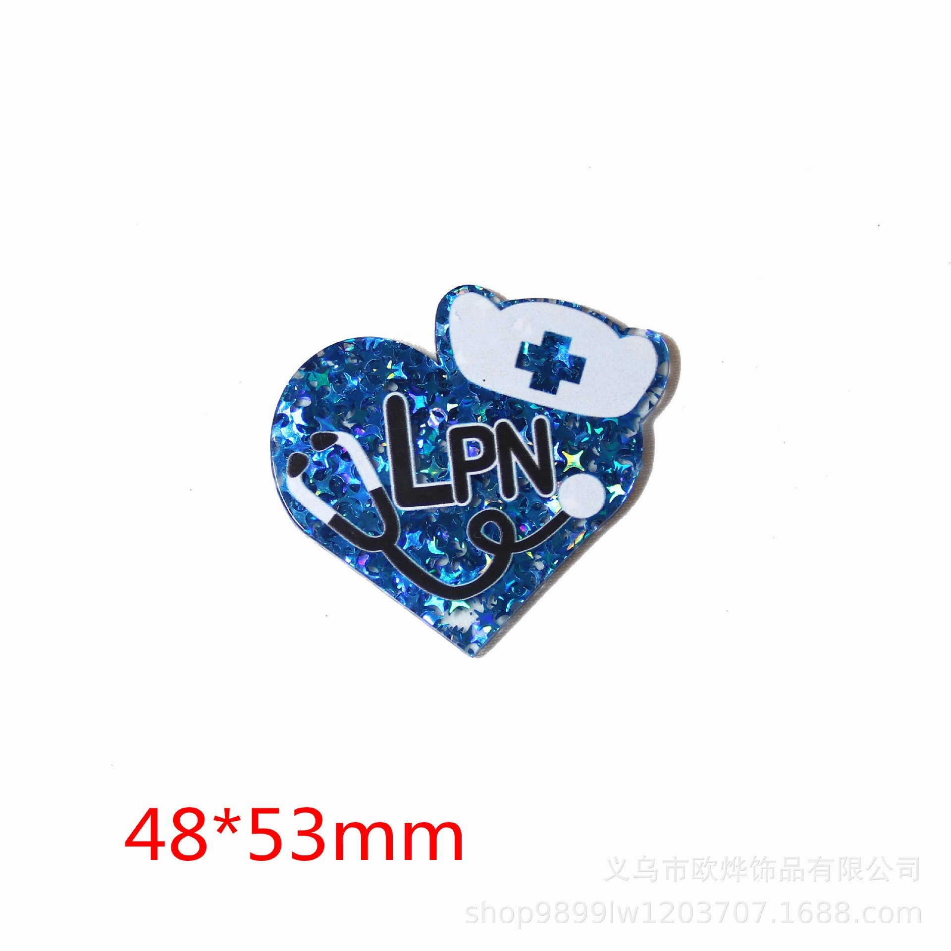 Wholesale 10pcs New loose powder cartoon organ medical rainbow bag acrylic cute DIY patch accessories