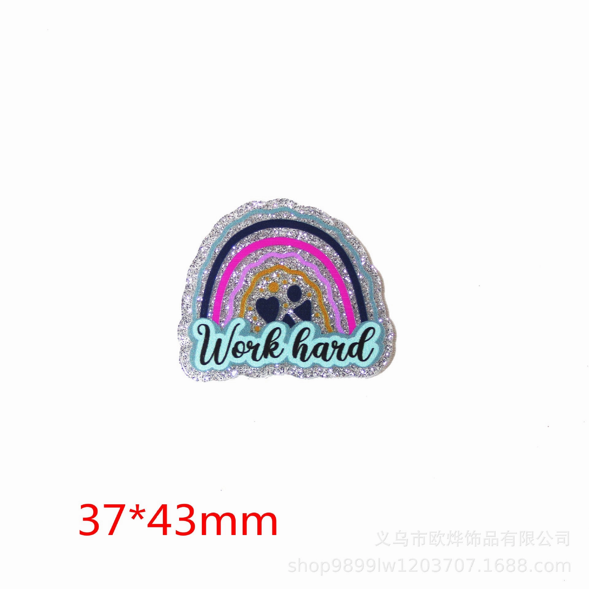 Wholesale 10pcs New loose powder cartoon organ medical rainbow bag acrylic cute DIY patch accessories
