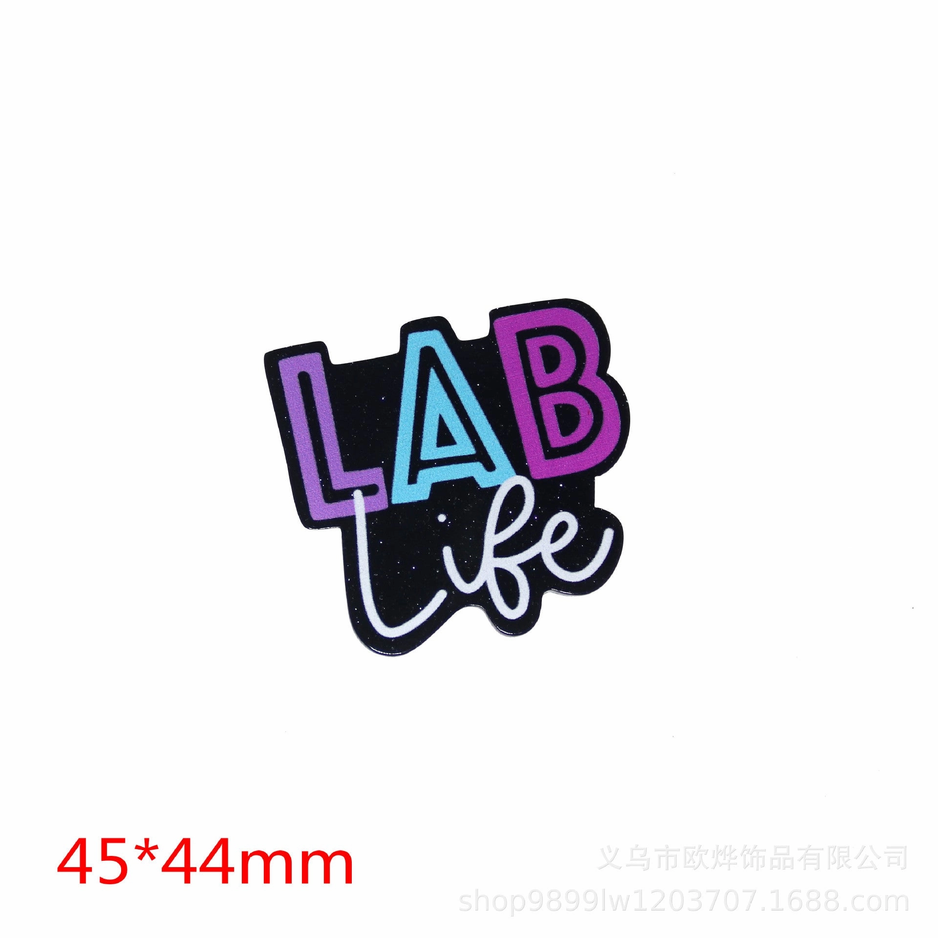 Wholesale 10pcs New loose powder cartoon organ medical rainbow bag acrylic cute DIY patch accessories
