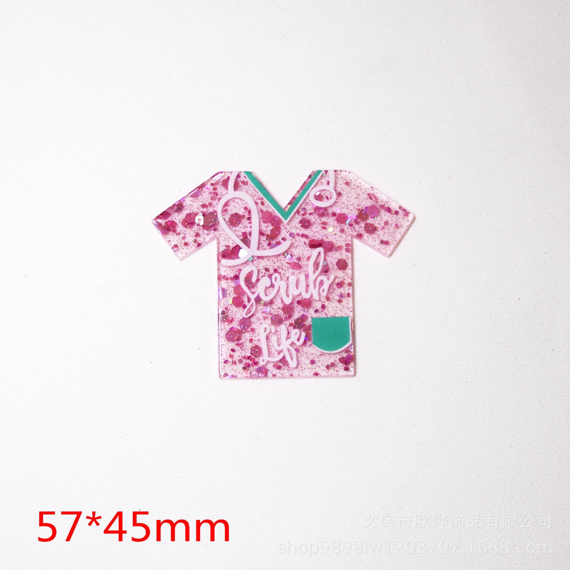 Wholesale 10pcs New loose powder cartoon organ medical rainbow bag acrylic cute DIY patch accessories