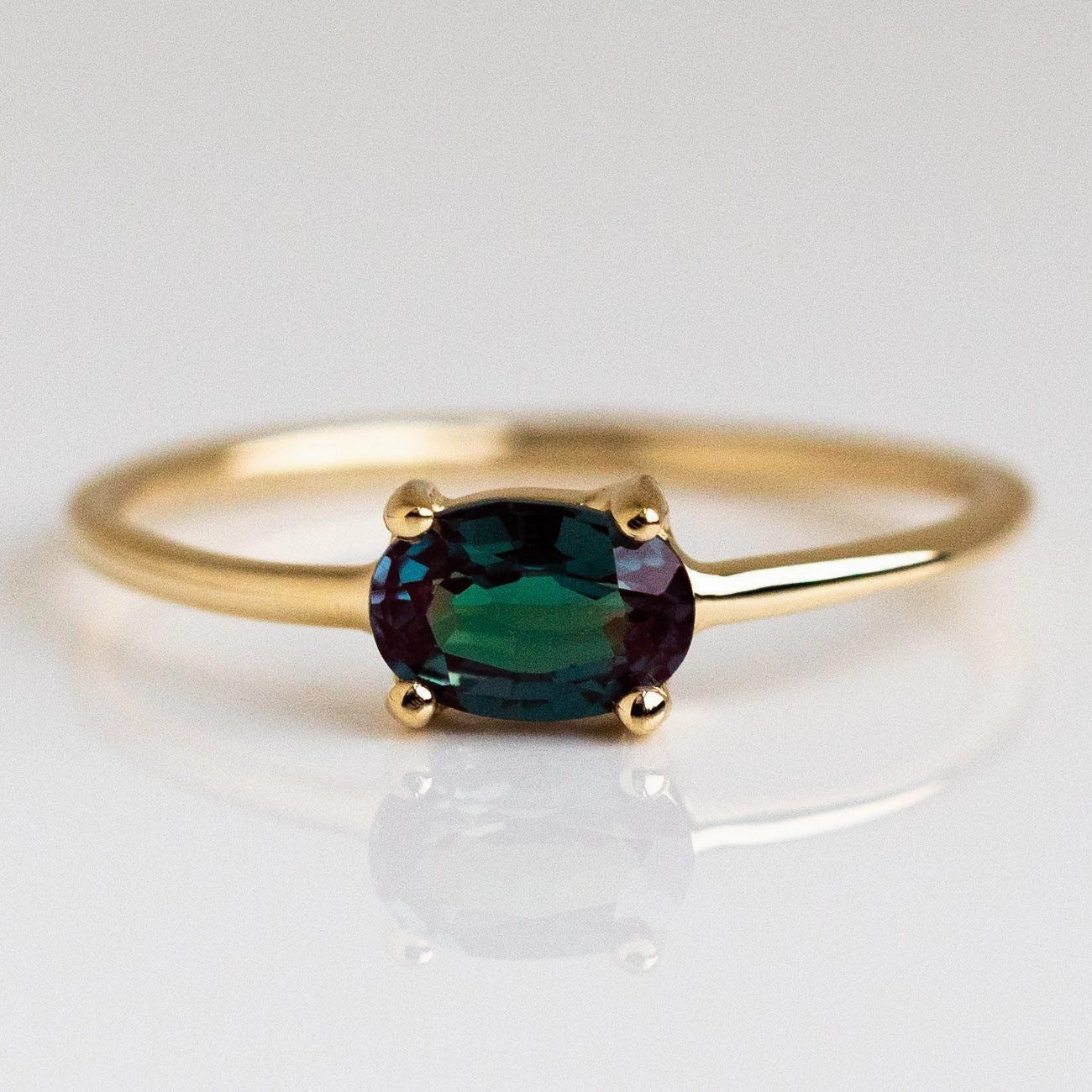 Wholesale 18K Gold 12 Zodiac Birthstone Stainless Steel Rings