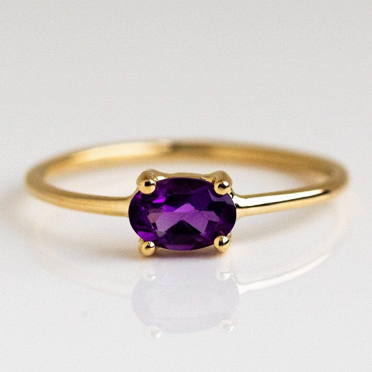 Wholesale 18K Gold 12 Zodiac Birthstone Stainless Steel Rings