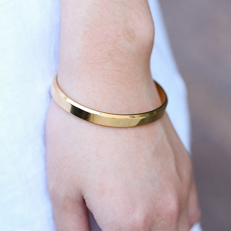 Wholesale 18K gold c-shaped open Watch accessories Bracelet