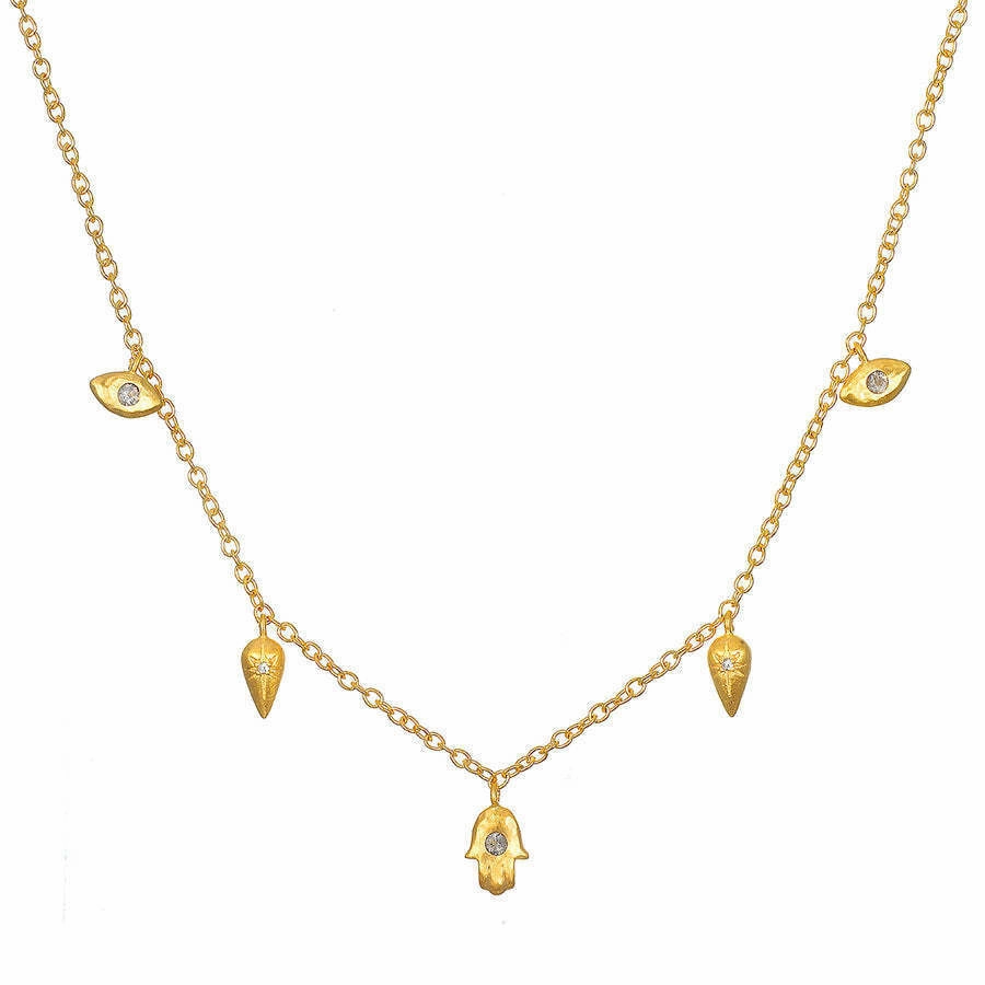 Wholesale 18k Gold-plated Titanium Steel Retro Snake Shaped Necklace