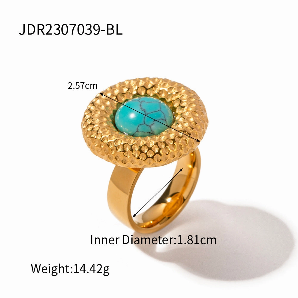 Wholesale 18k Gold Round Stainless Steel Necklaces