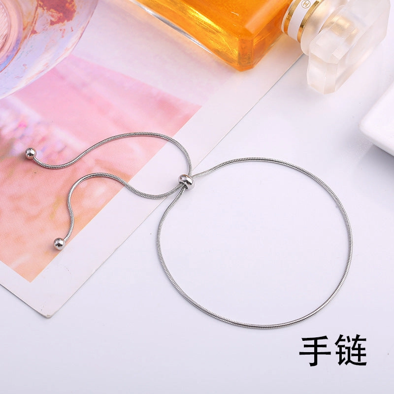 Wholesale 18K Gold Snake Bone Adjustable Bracelet