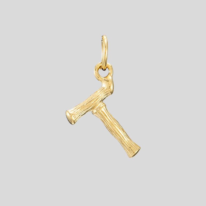 Wholesale 26 Letters Pendant Stainless Steel Gold Plated Necklaces