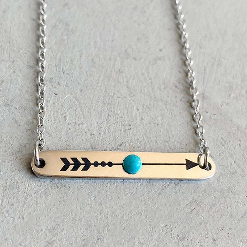 Wholesale 3pcs/pack Western Style Turquoise Vintage Necklace