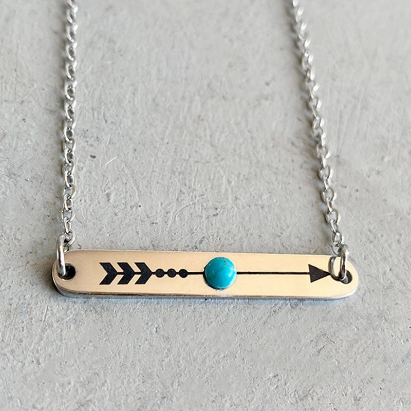 Wholesale 3pcs/pack Western Style Turquoise Vintage Necklace
