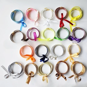 Wholesale 5 Layers Silicone Gold Powder Bracelet