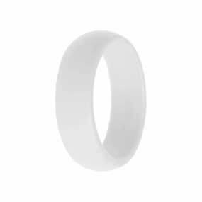 Wholesale 8mm Wide Couple Silicone Track Ring
