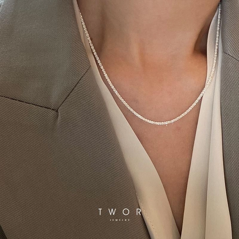 Wholesale 925 Silver Clavicle Chain