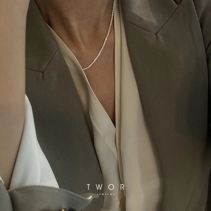 Wholesale 925 Silver Clavicle Chain