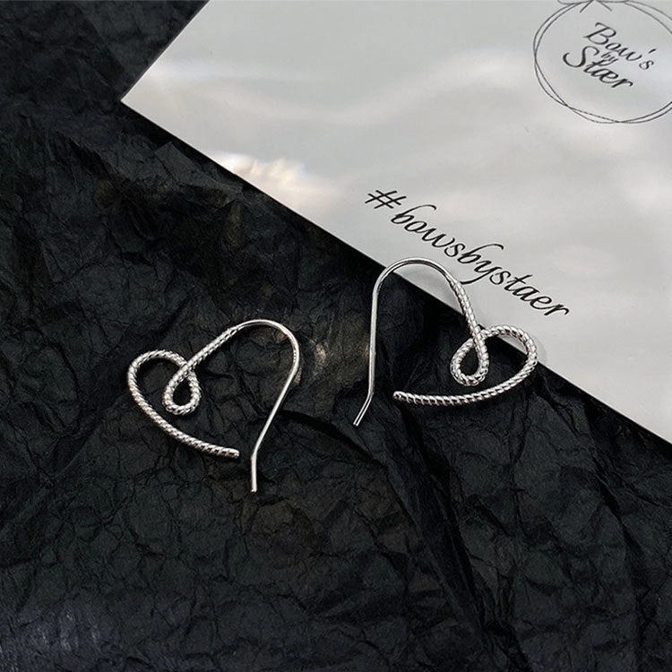Wholesale 925 Sterling Silver Heart Earrings
