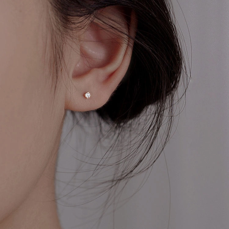 Wholesale 925 Sterling Silver Zircon Earrings