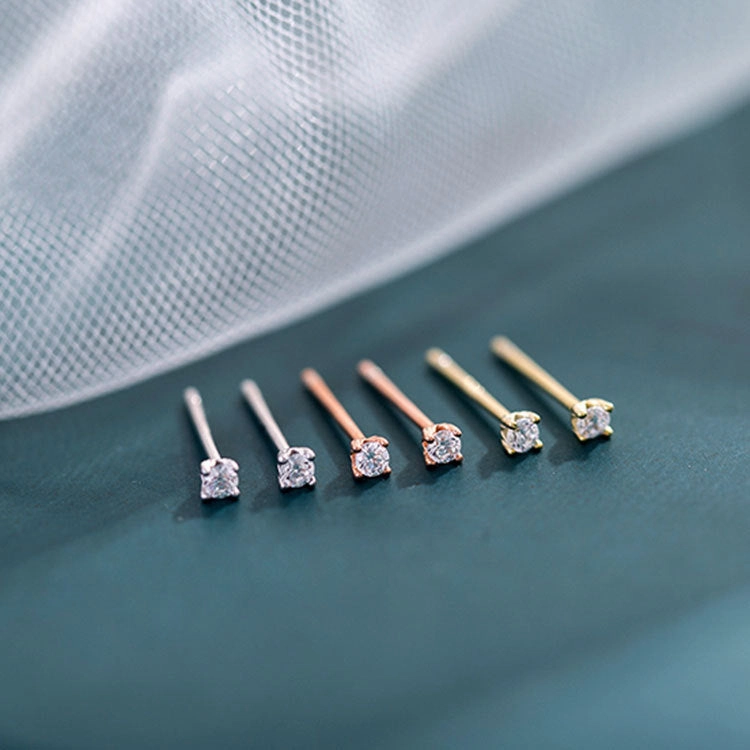 Wholesale 925 Sterling Silver Zircon Earrings