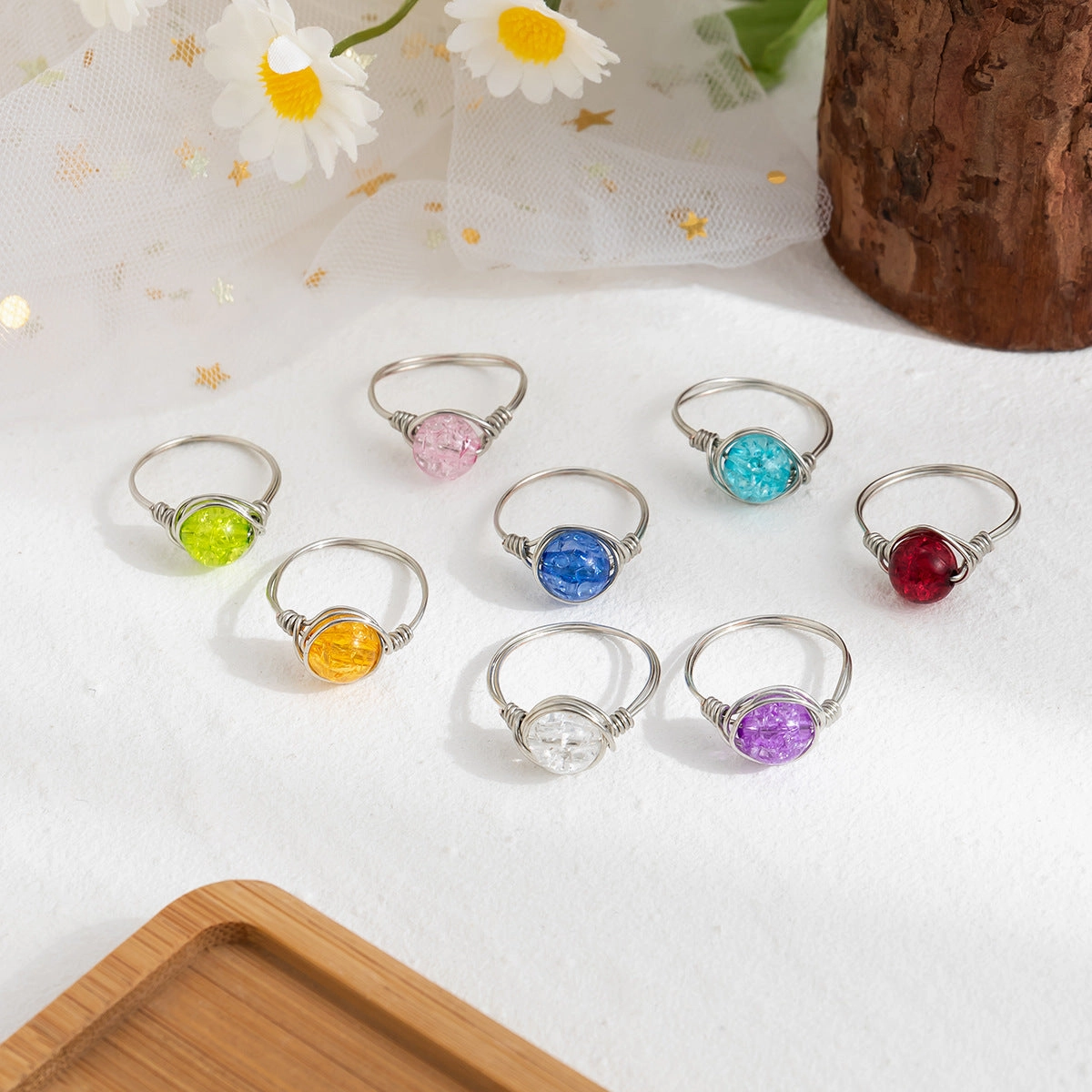 Wholesale Acrylic Simple Ring